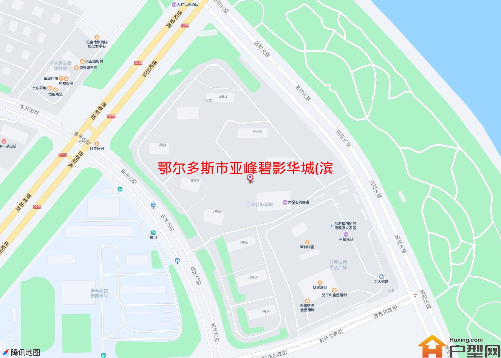 亚峰碧影华城(滨河大道)小区 - 户型网