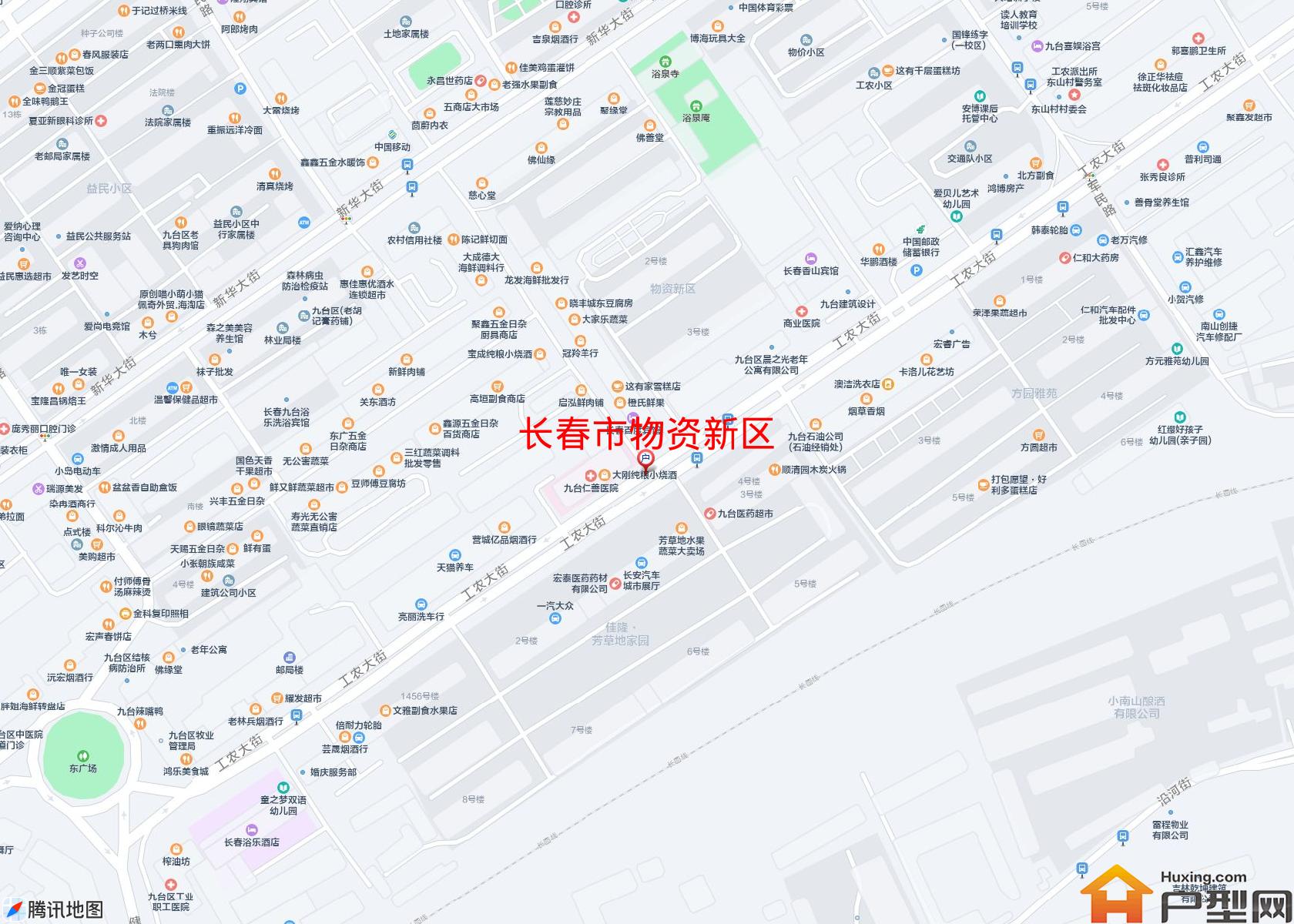 物资新区小区 - 户型网