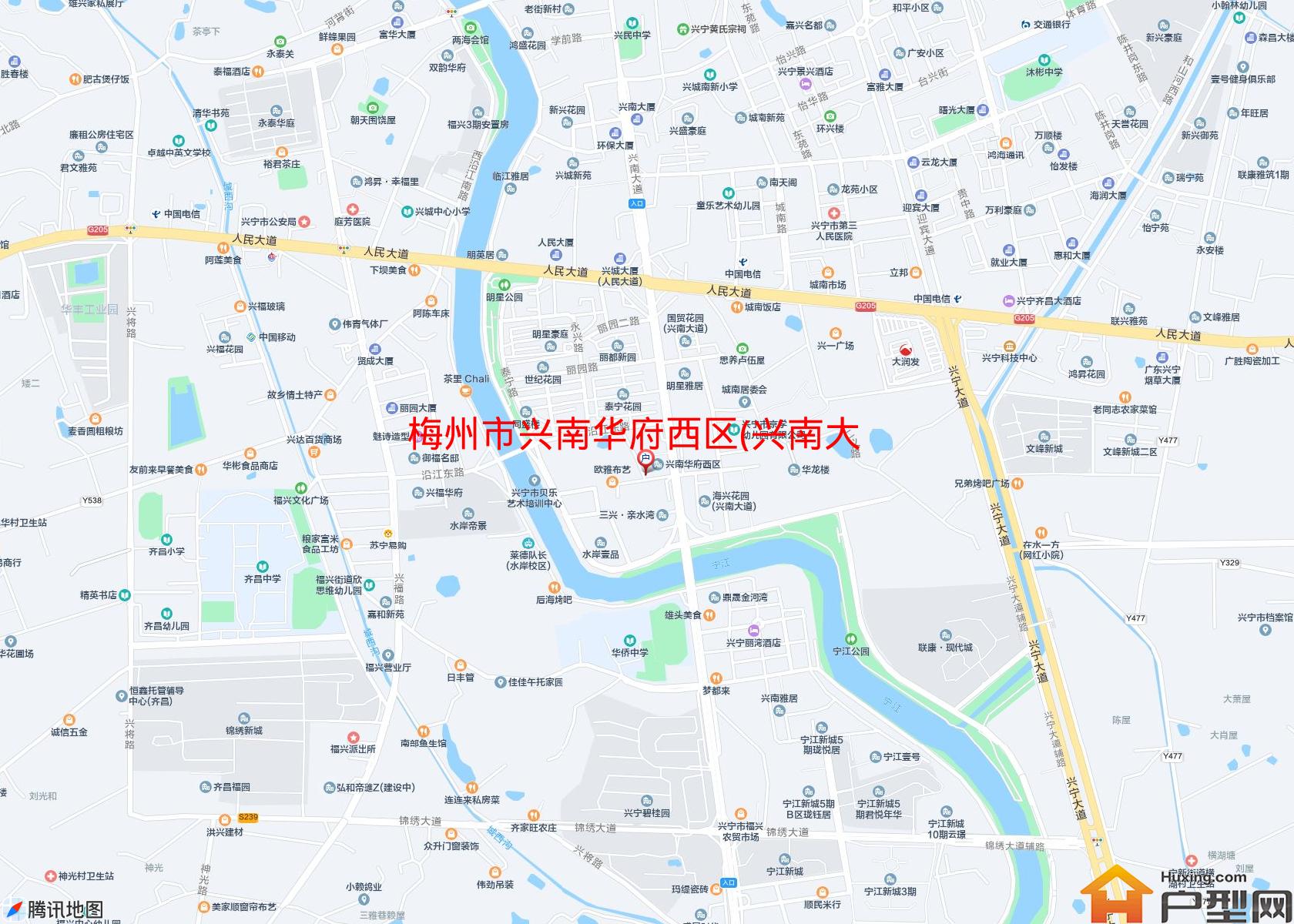 兴南华府西区(兴南大道)小区 - 户型网
