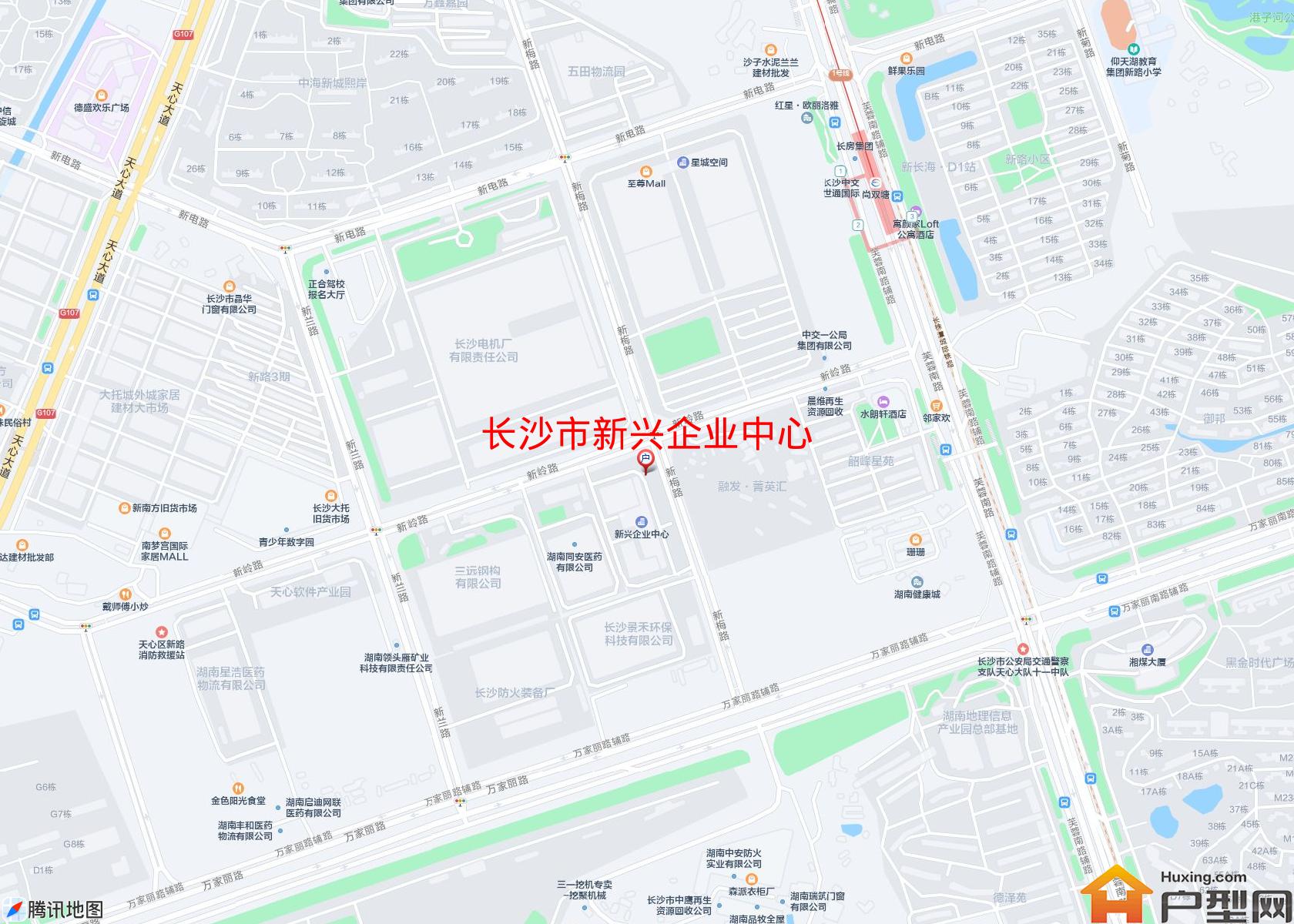 新兴企业中心小区 - 户型网