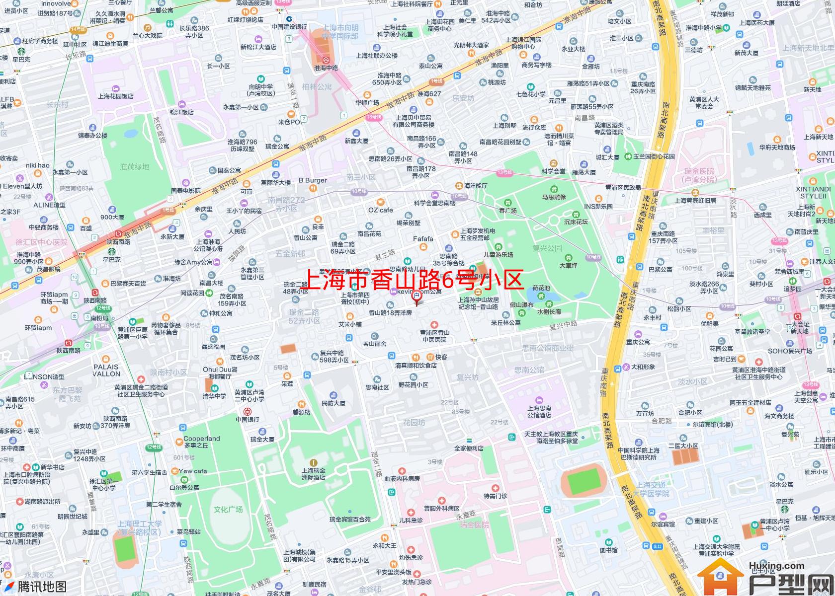 香山路6号小区小区 - 户型网