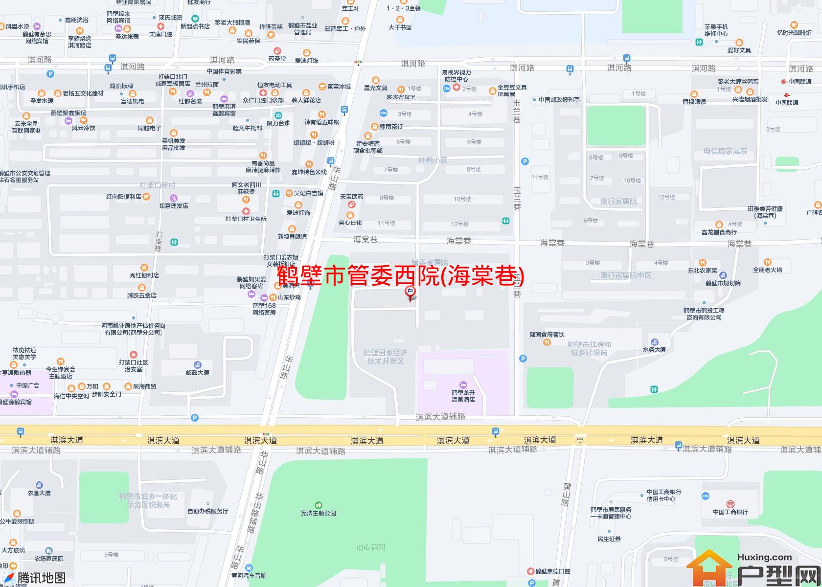 管委西院(海棠巷)小区 - 户型网