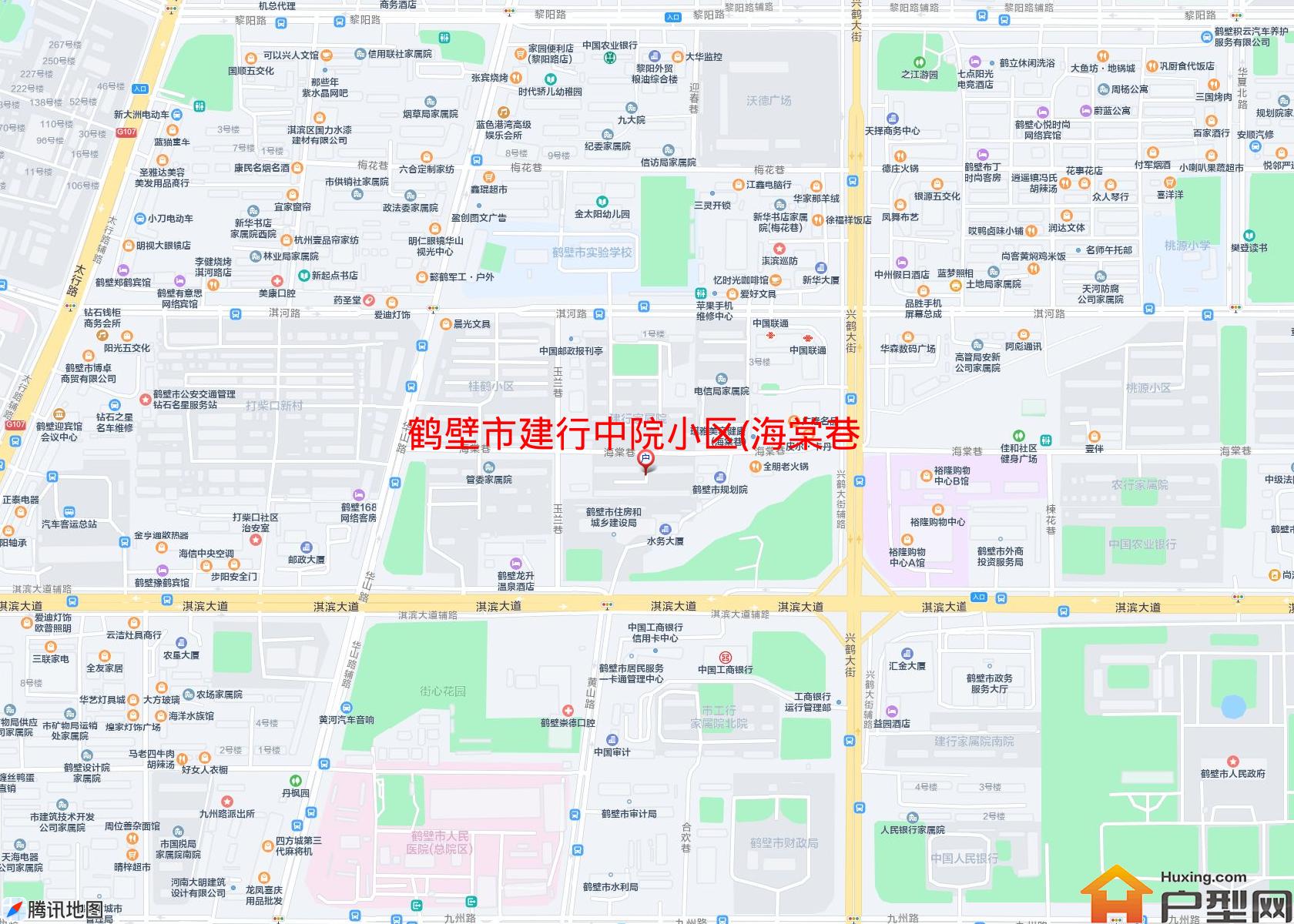 建行中院小区(海棠巷6号)小区 - 户型网