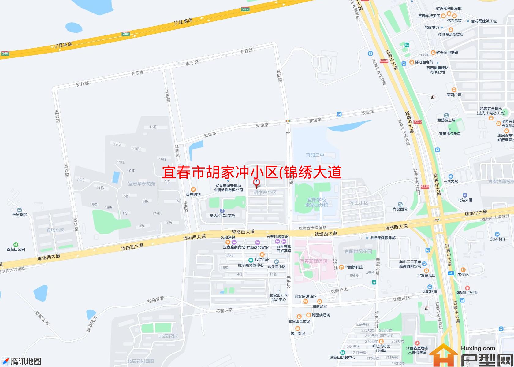胡家冲小区(锦绣大道)小区 - 户型网