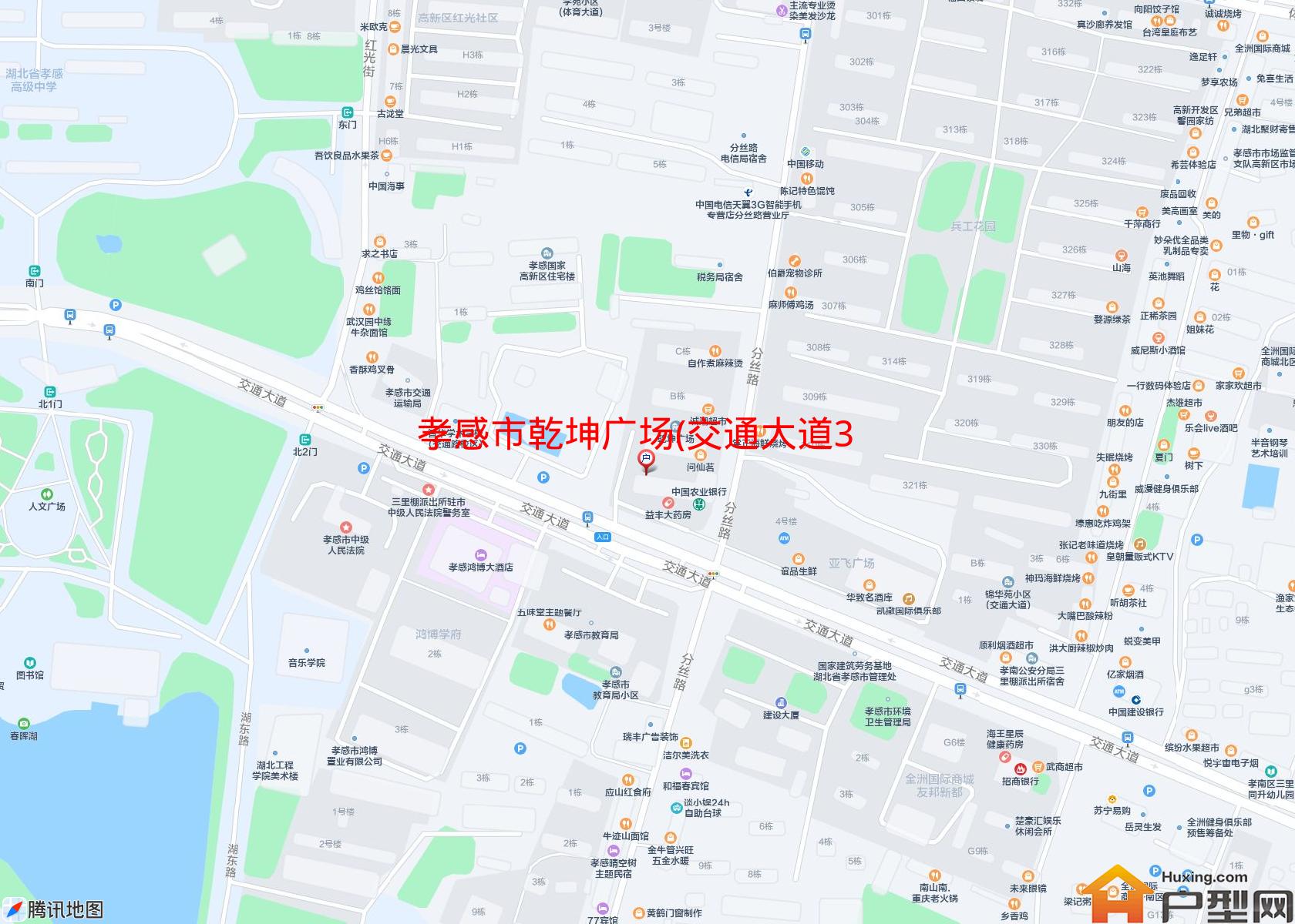 乾坤广场(交通大道389号)小区 - 户型网