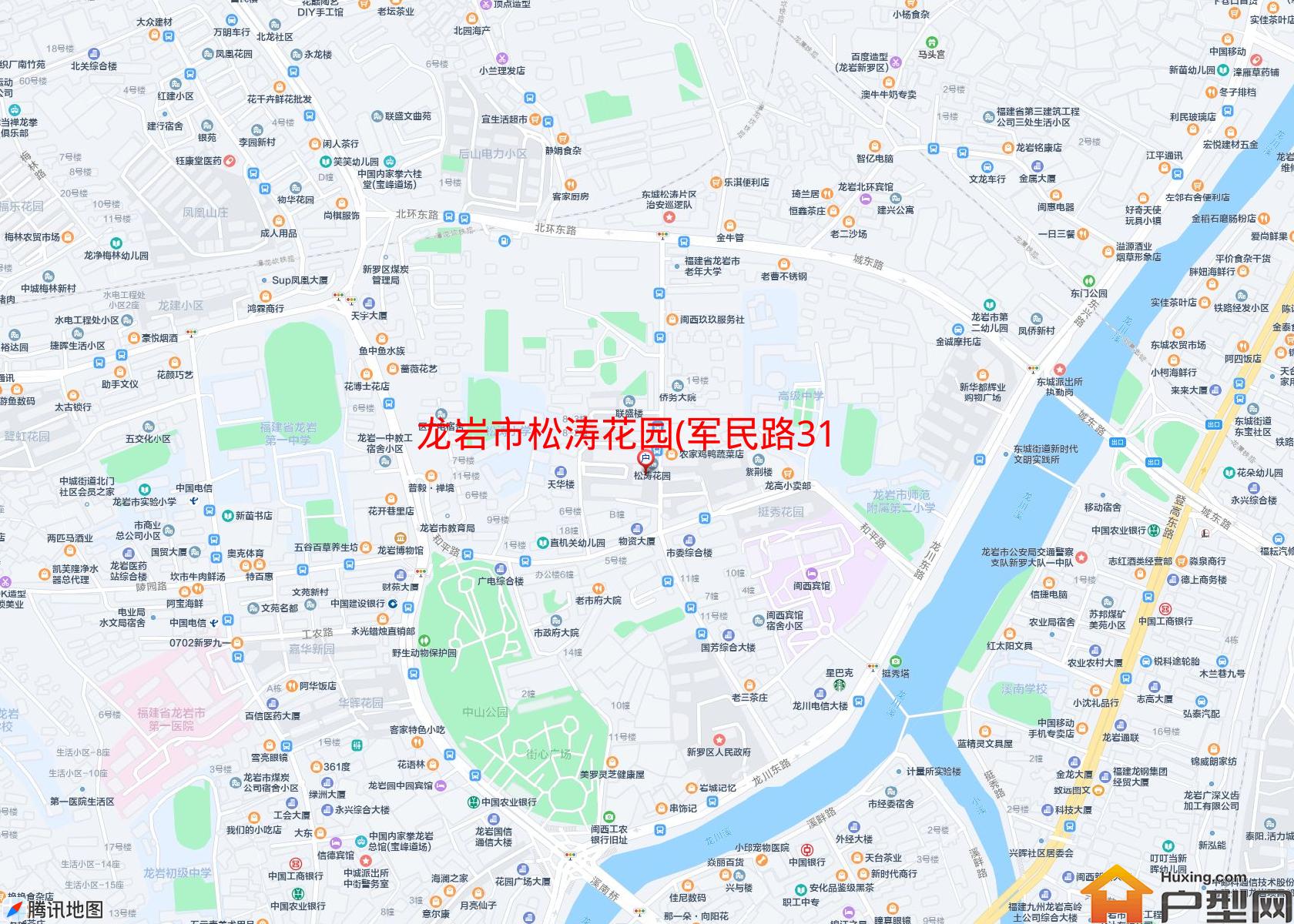 松涛花园(军民路31号)小区 - 户型网