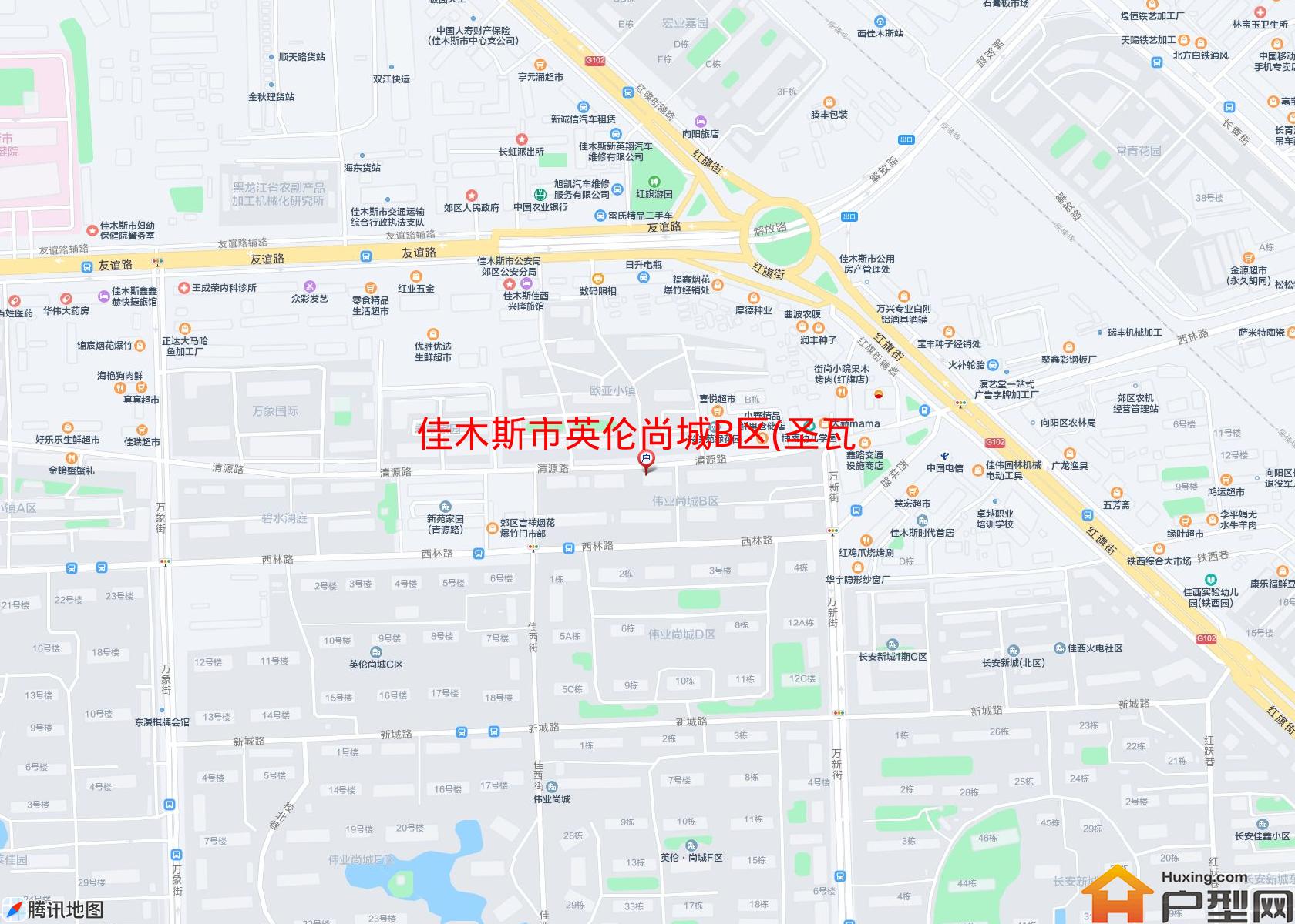 英伦尚城B区(圣瓦伦丁街)小区 - 户型网