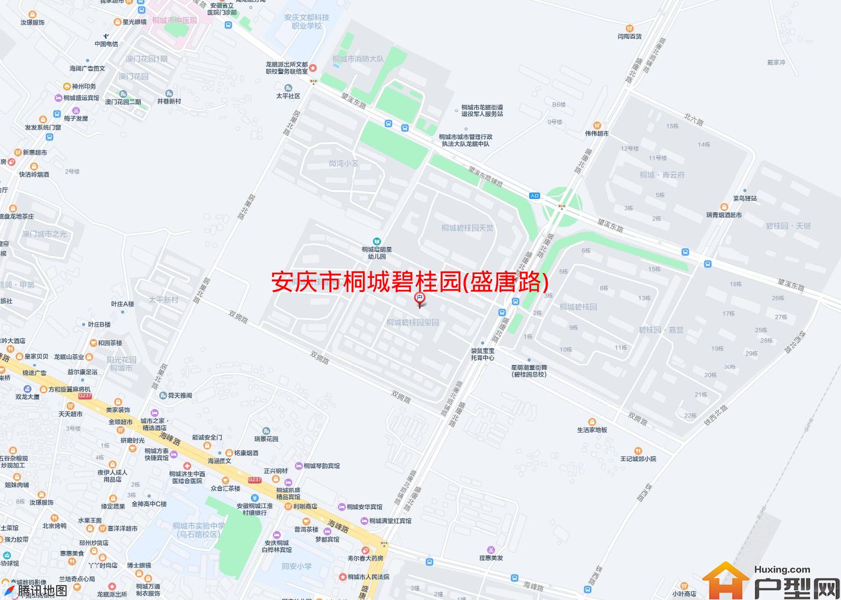 桐城碧桂园(盛唐路)小区 - 户型网