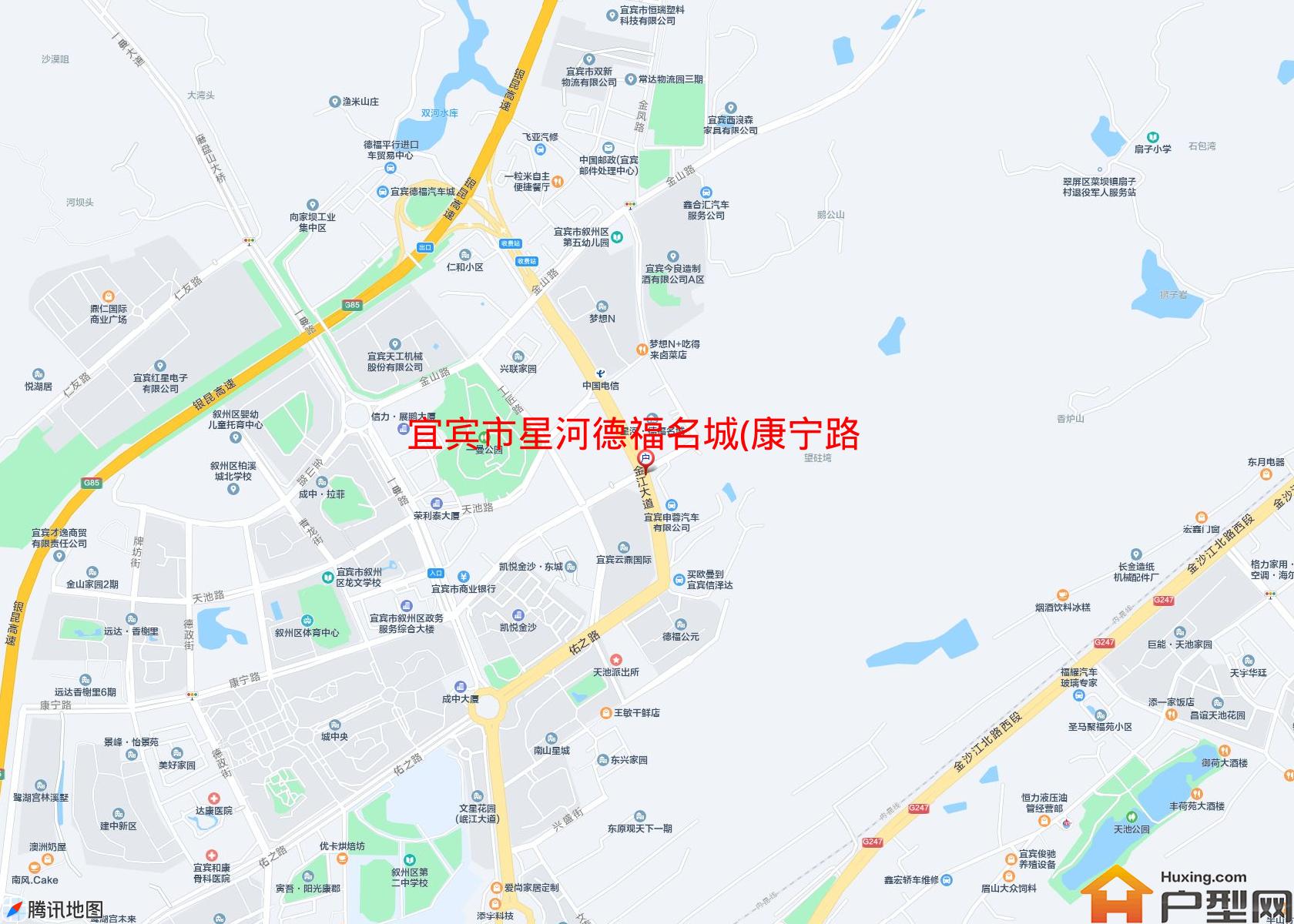 星河德福名城(康宁路)小区 - 户型网