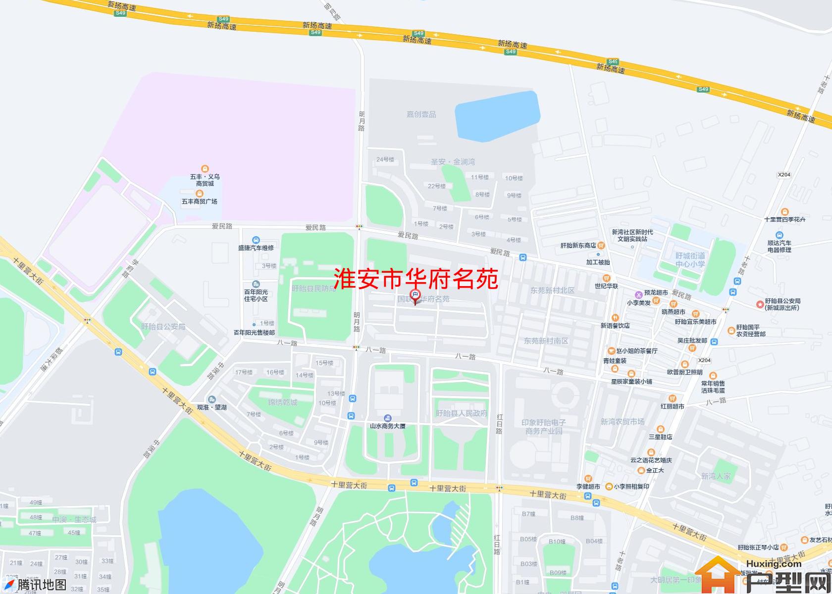 华府名苑小区 - 户型网