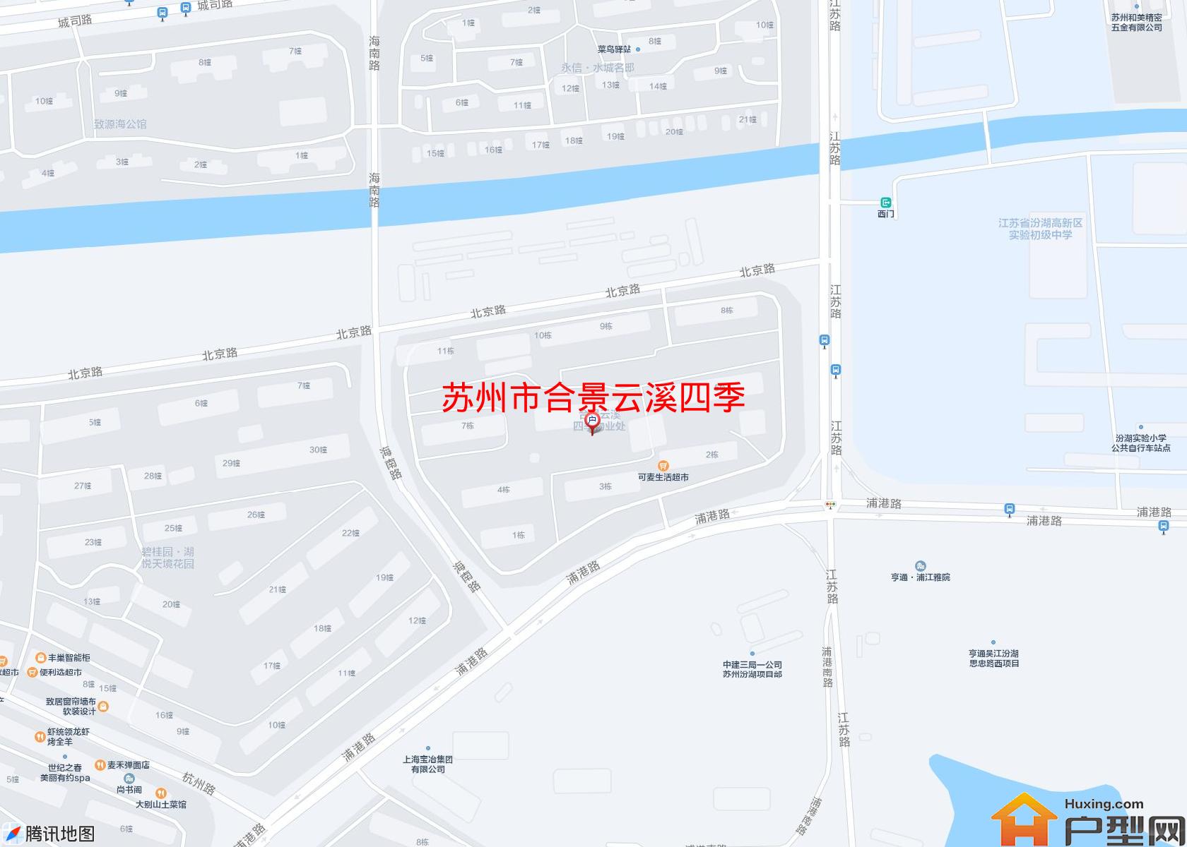 合景云溪四季小区 - 户型网