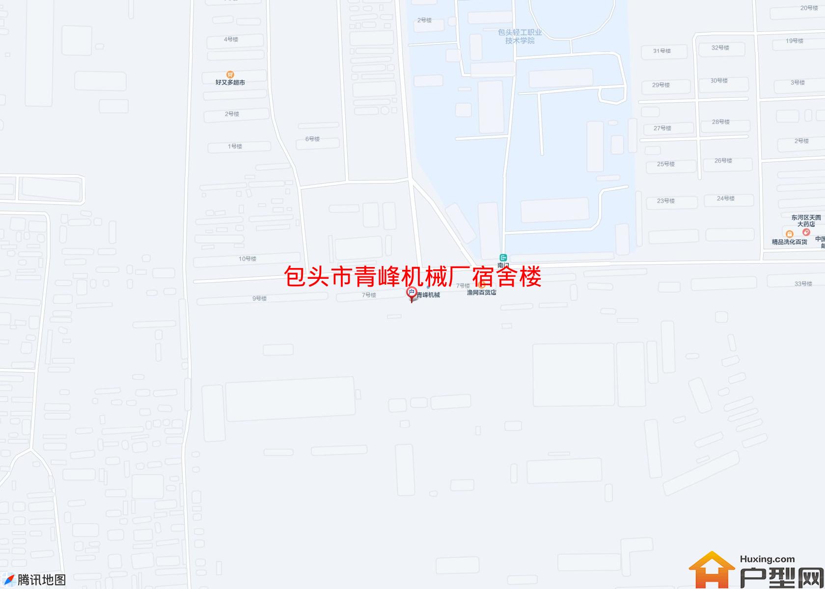 青峰机械厂宿舍楼小区 - 户型网
