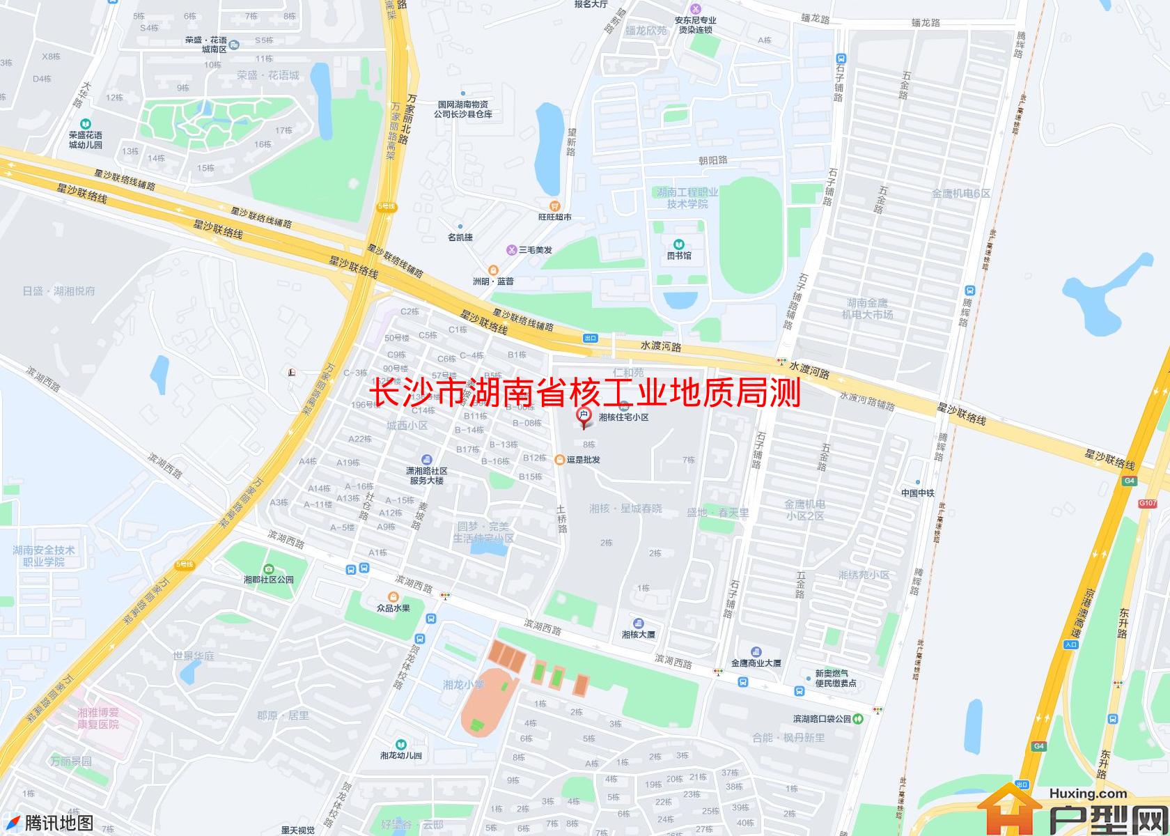 湖南省核工业地质局测试中心住宅小区小区 - 户型网