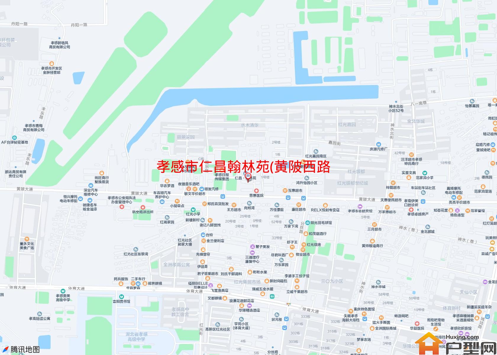 仁昌翰林苑(黄陂西路)小区 - 户型网