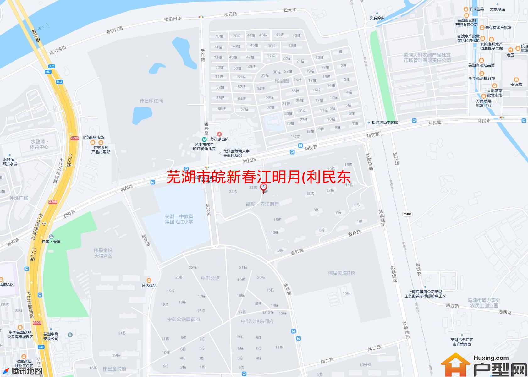 皖新春江明月(利民东路)小区 - 户型网
