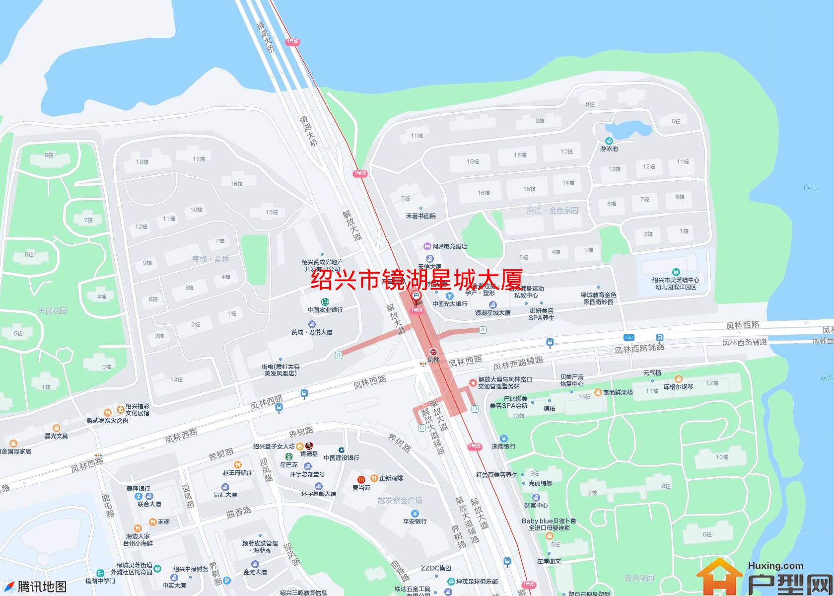 镜湖星城大厦小区 - 户型网