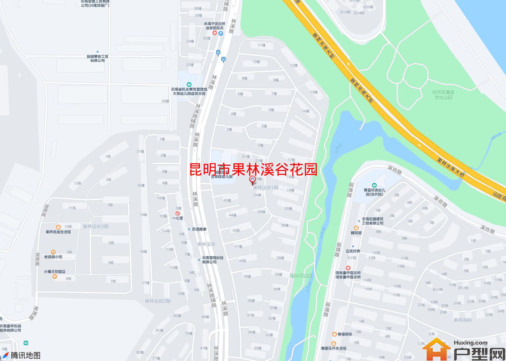 果林溪谷花园小区 - 户型网