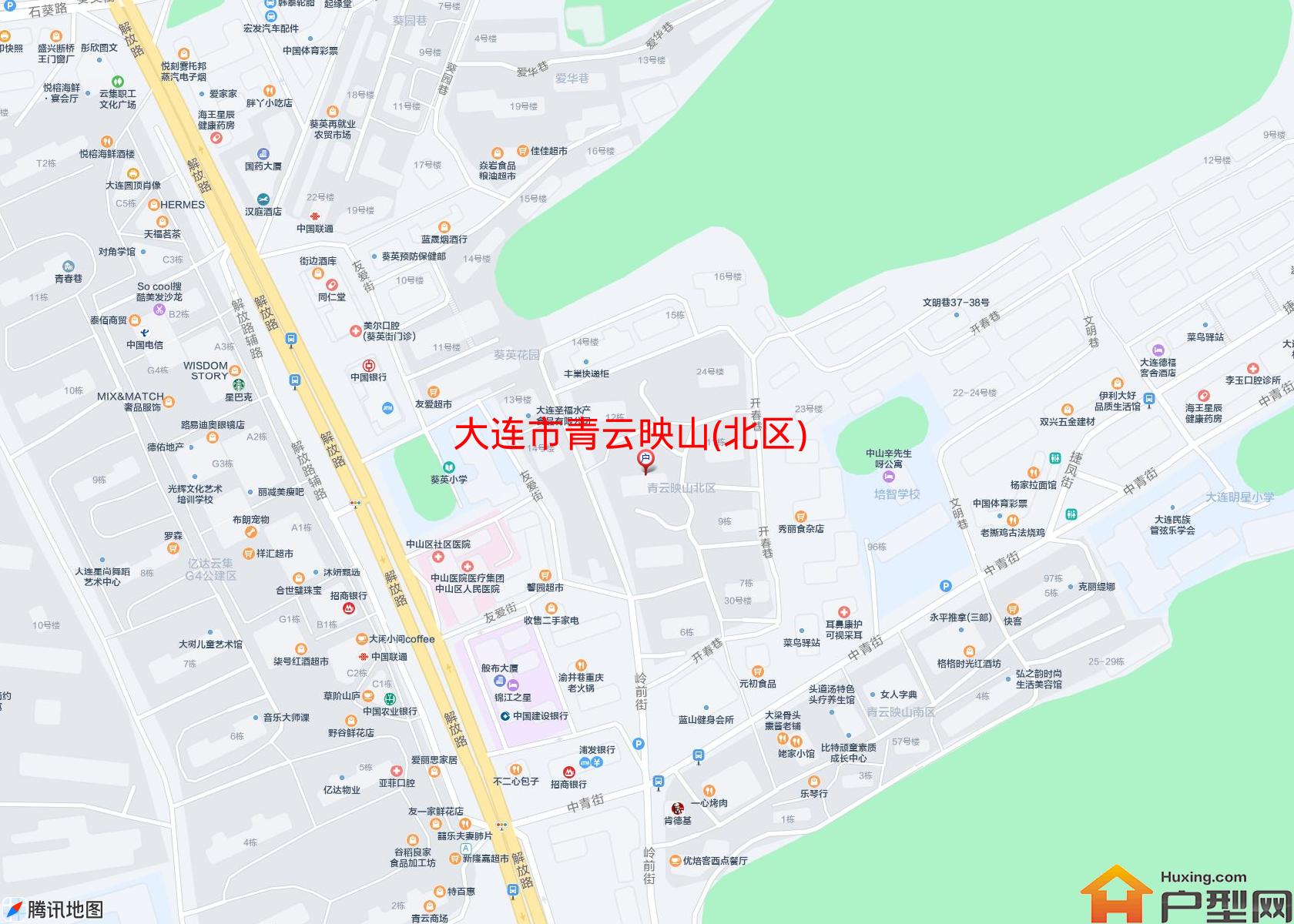 青云映山(北区)小区 - 户型网