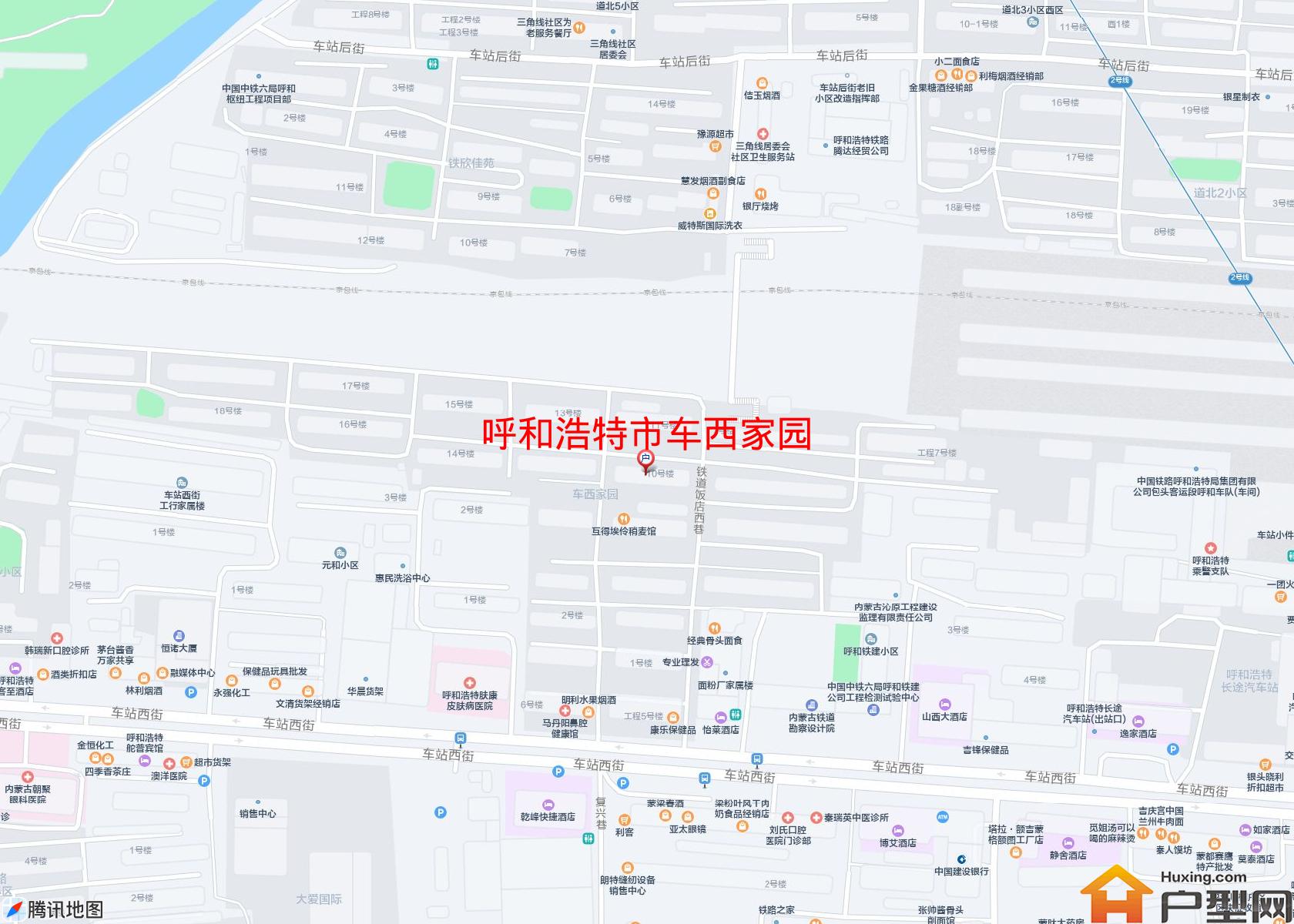 车西家园小区 - 户型网