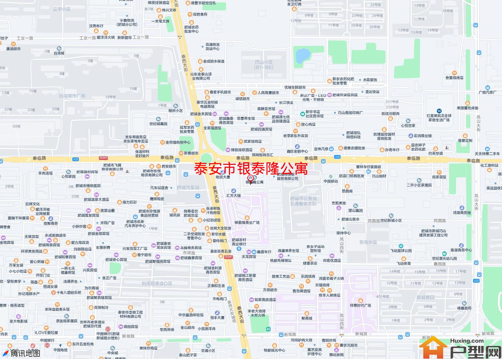 银泰隆公寓小区 - 户型网
