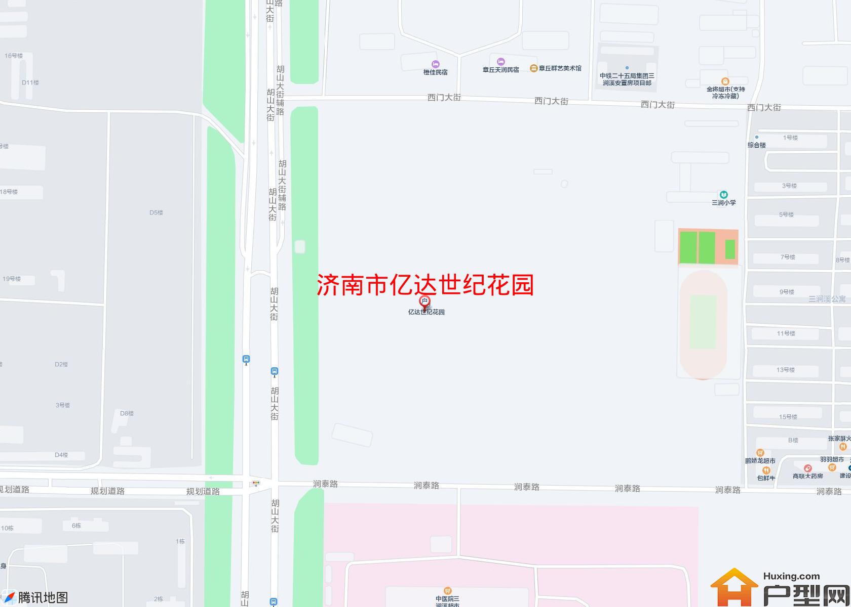 亿达世纪花园小区 - 户型网
