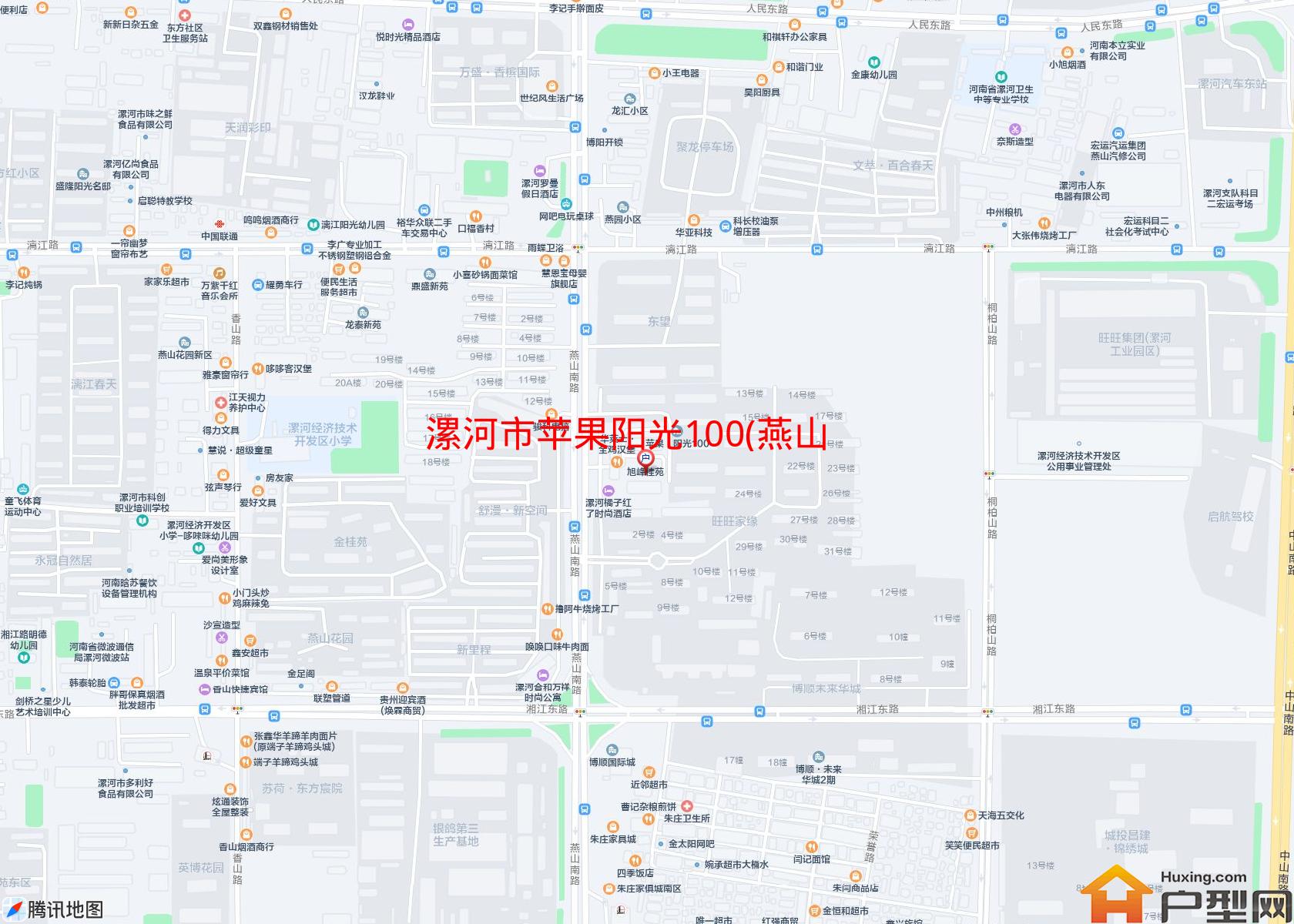 苹果阳光100(燕山路)小区 - 户型网