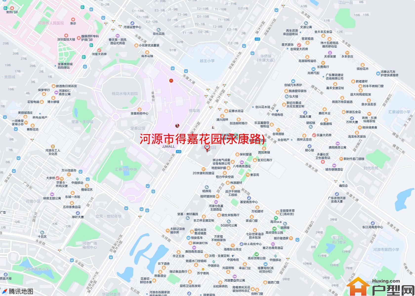 得嘉花园(永康路)小区 - 户型网
