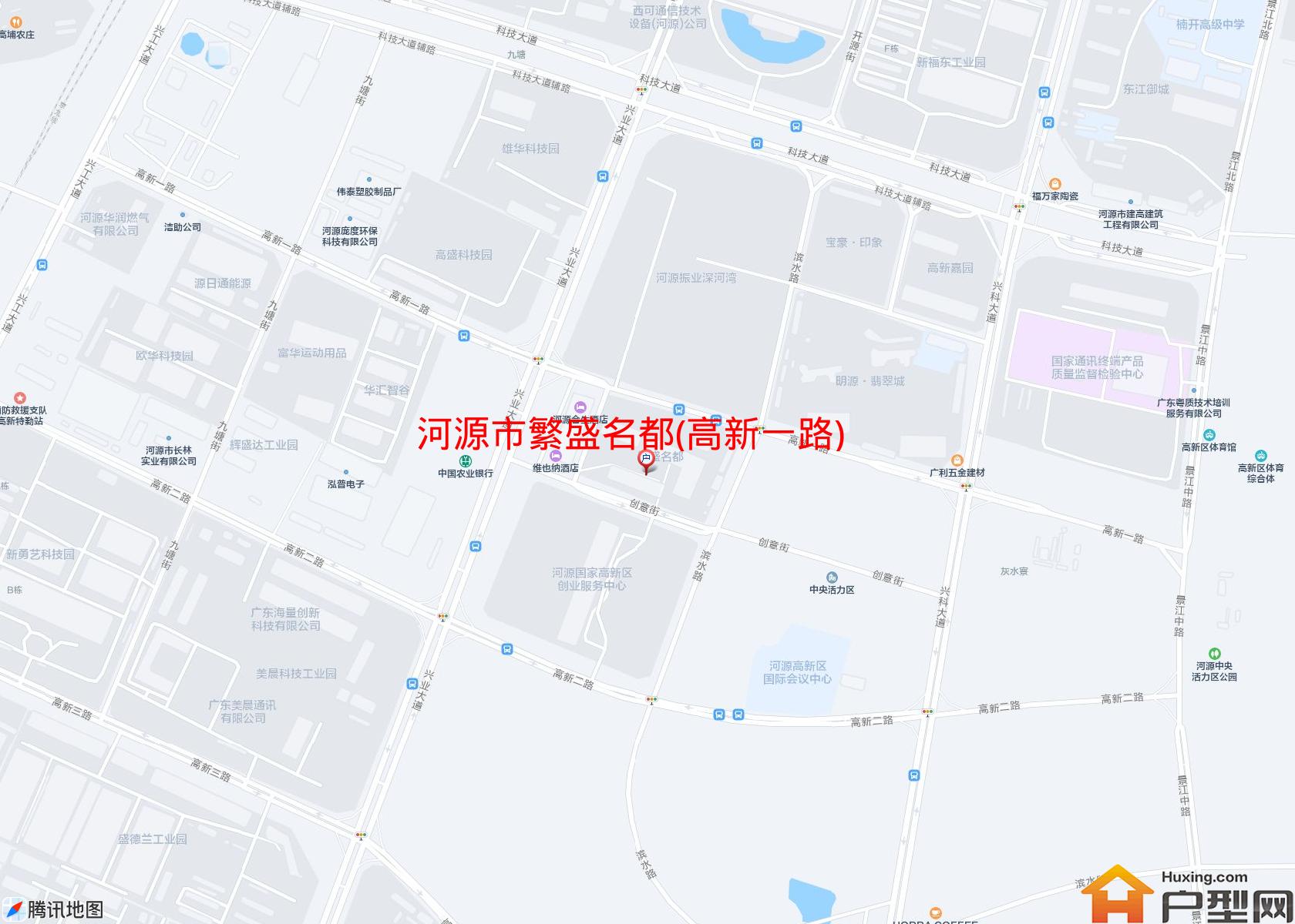 繁盛名都(高新一路)小区 - 户型网