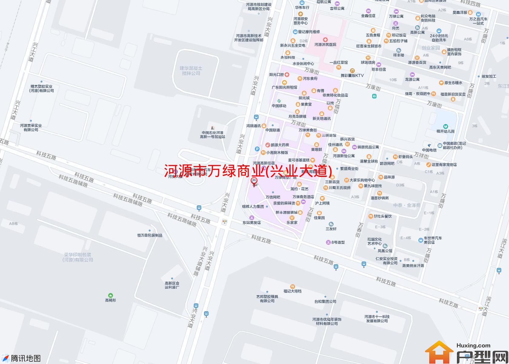 万绿商业(兴业大道)小区 - 户型网