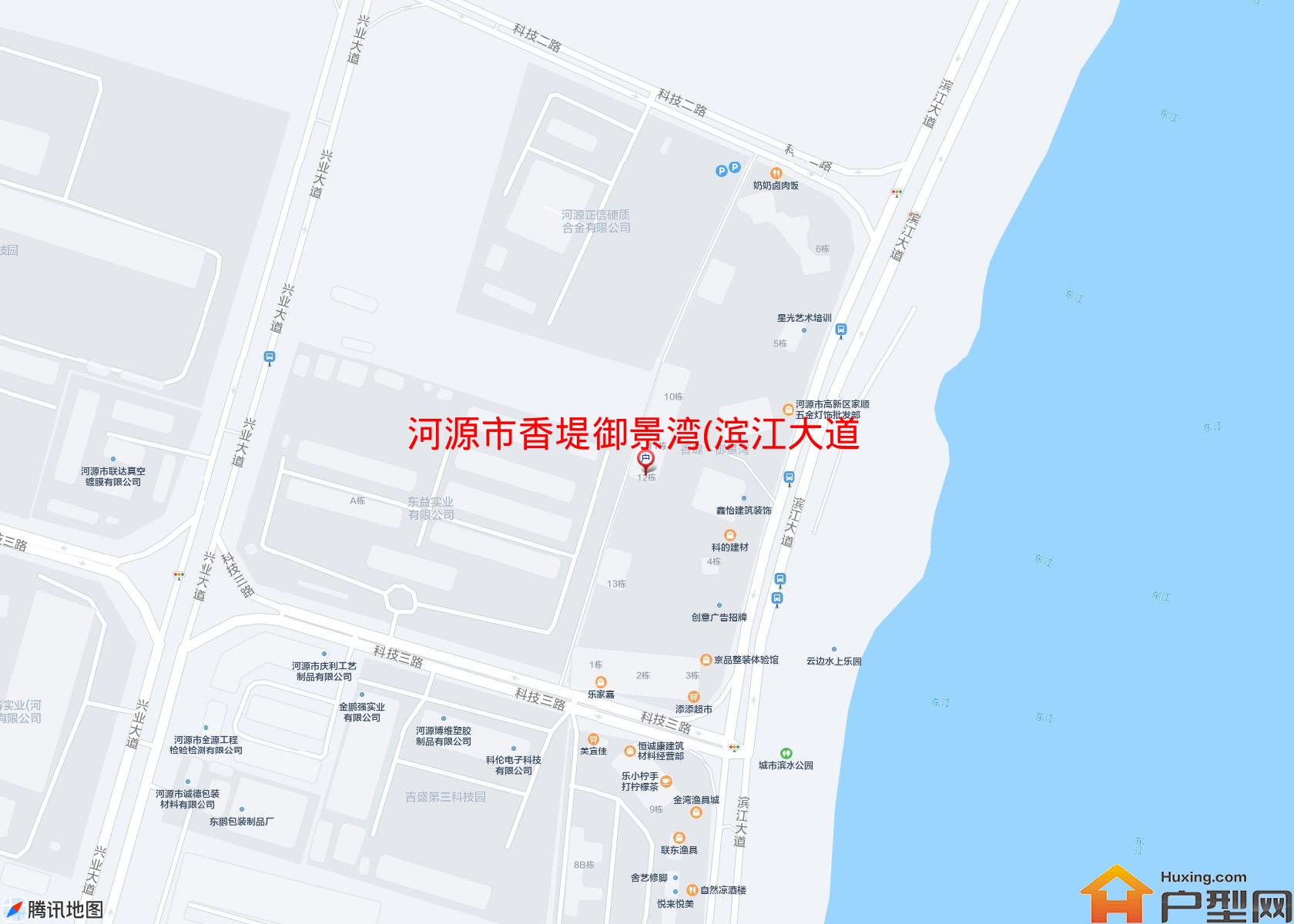 香堤御景湾(滨江大道)小区 - 户型网