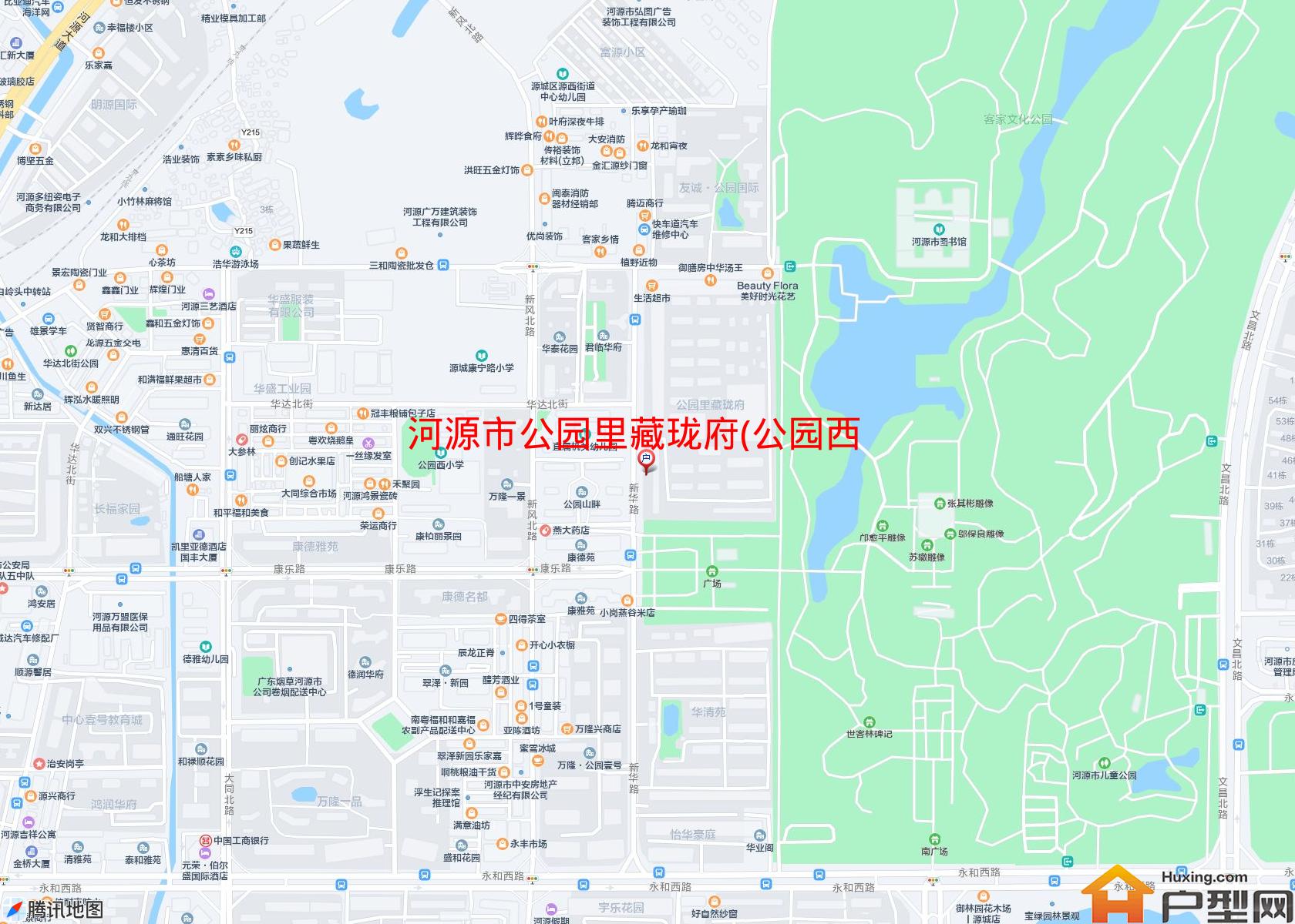 公园里藏珑府(公园西路)小区 - 户型网