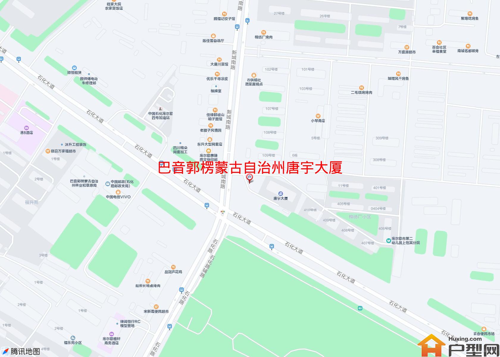 唐宇大厦(石化大道)小区 - 户型网