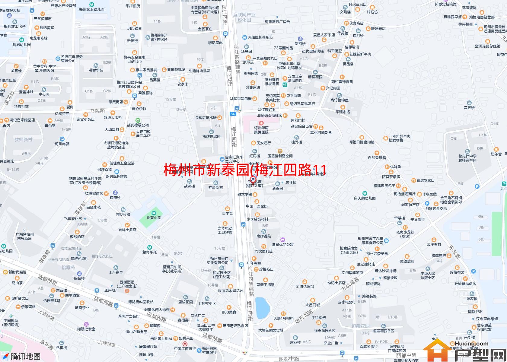 新泰园(梅江四路114号)小区 - 户型网