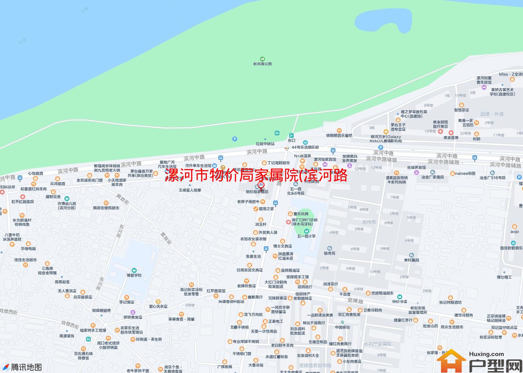 物价局家属院(滨河路)小区 - 户型网