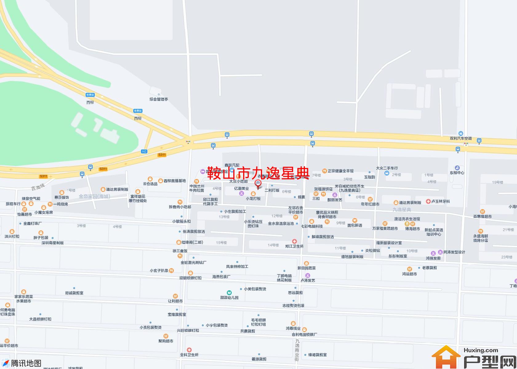 九逸星典小区 - 户型网