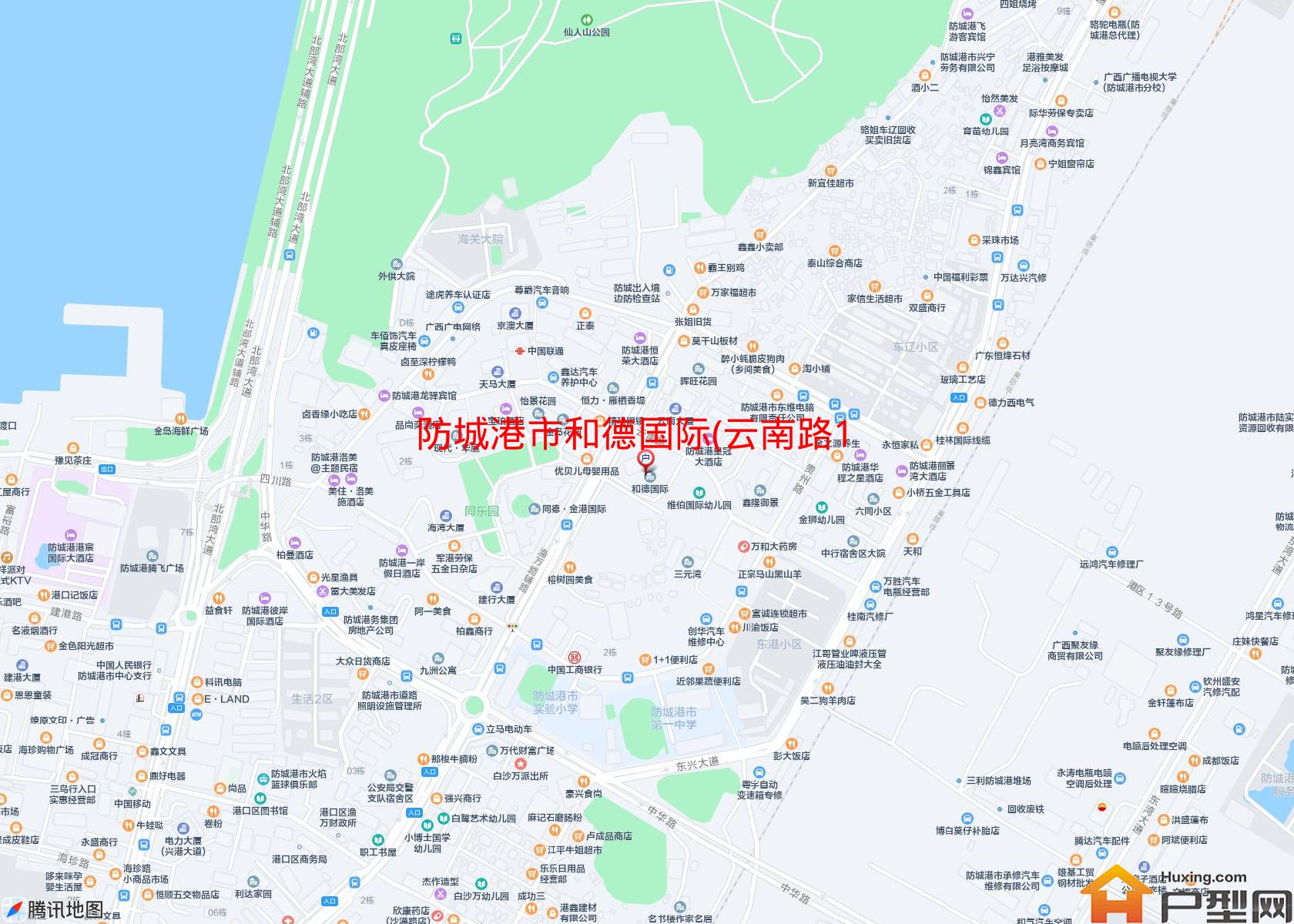 和德国际(云南路11号)小区 - 户型网