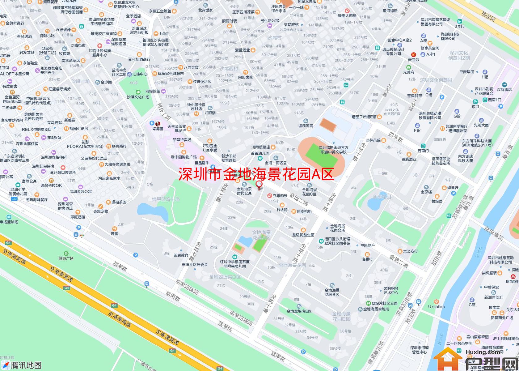 金地海景花园A区小区 - 户型网