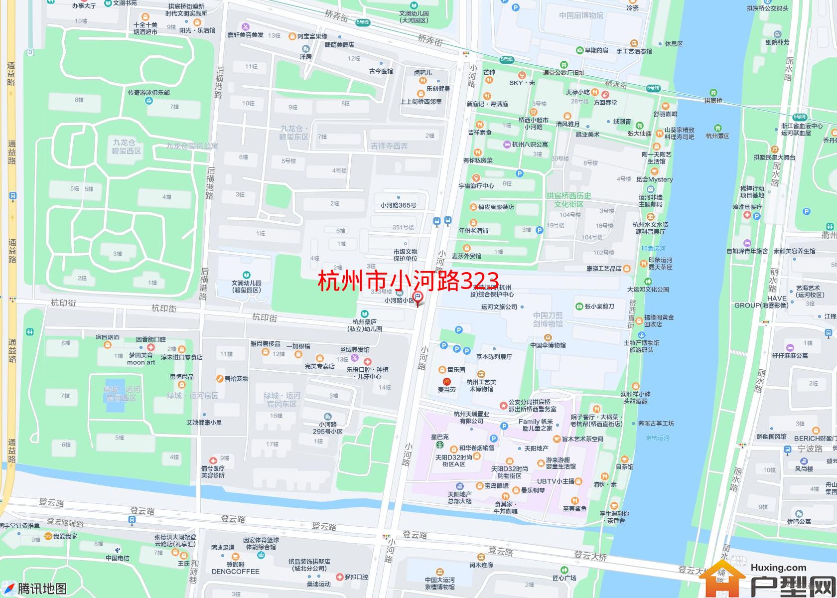 小河路323,333,335,337号小区小区 - 户型网