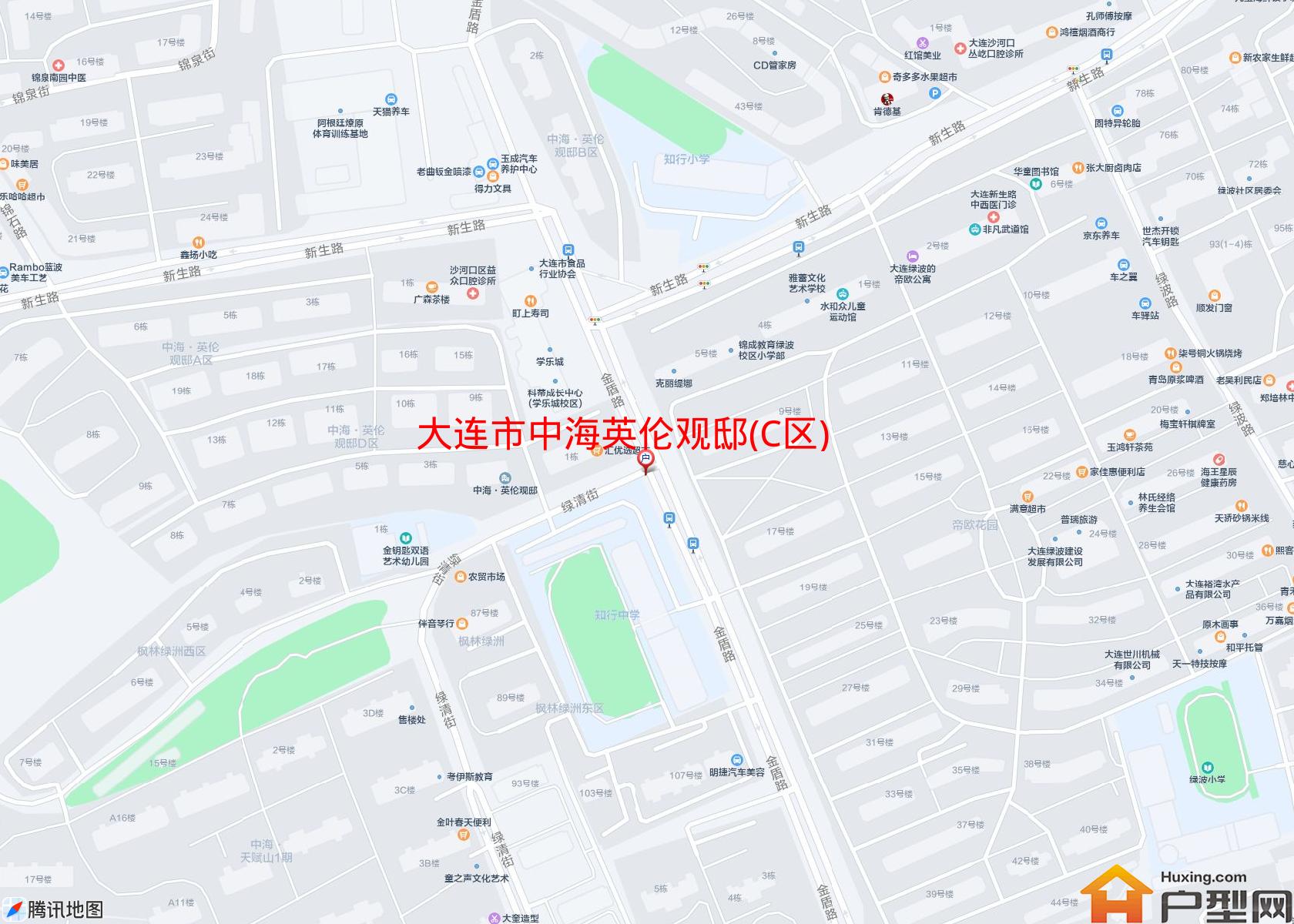 中海英伦观邸(C区)小区 - 户型网