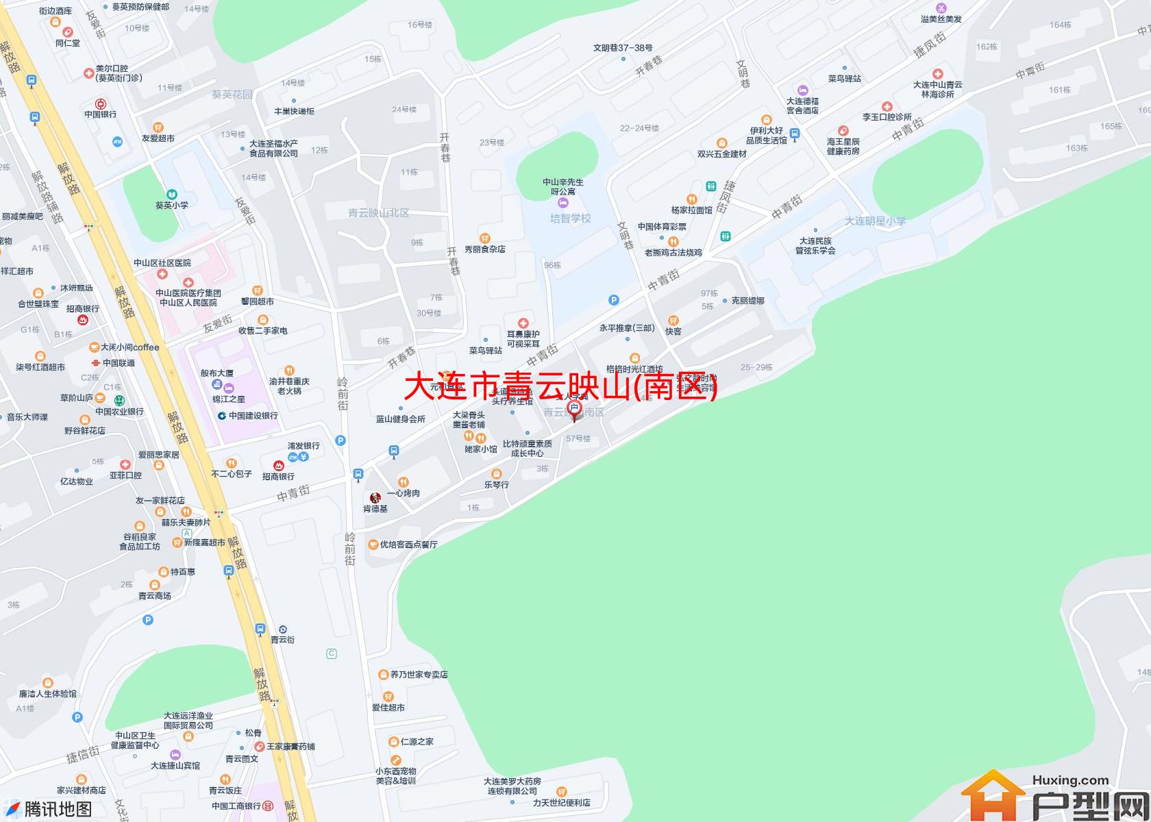 青云映山(南区)小区 - 户型网