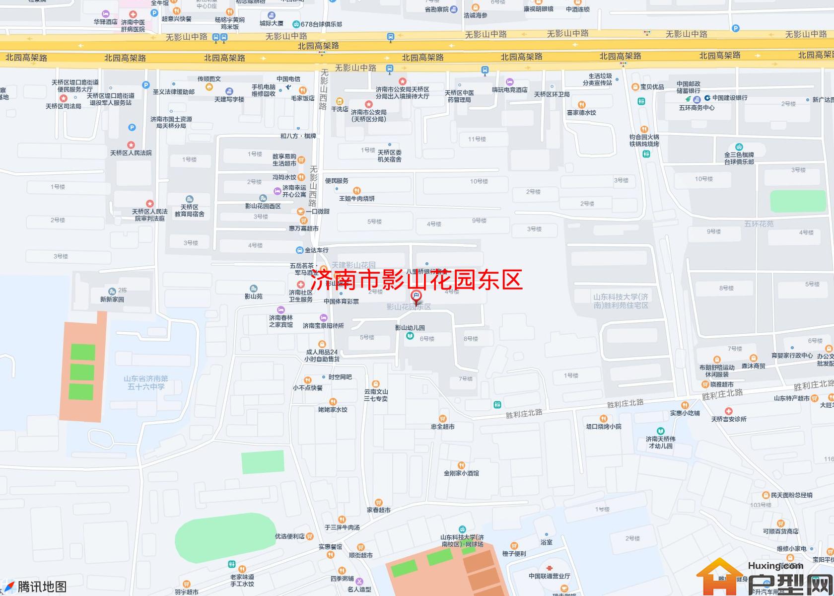 影山花园东区小区 - 户型网