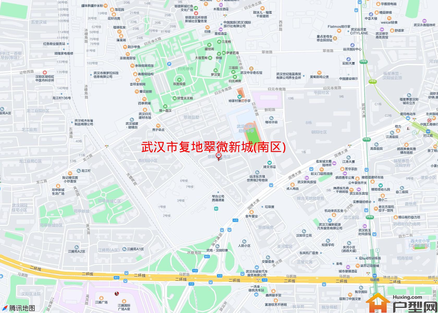 复地翠微新城(南区)小区 - 户型网