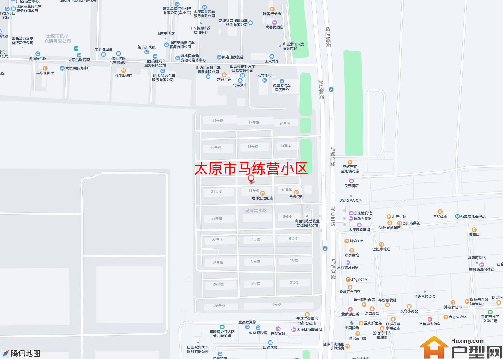 马练营小区小区 - 户型网