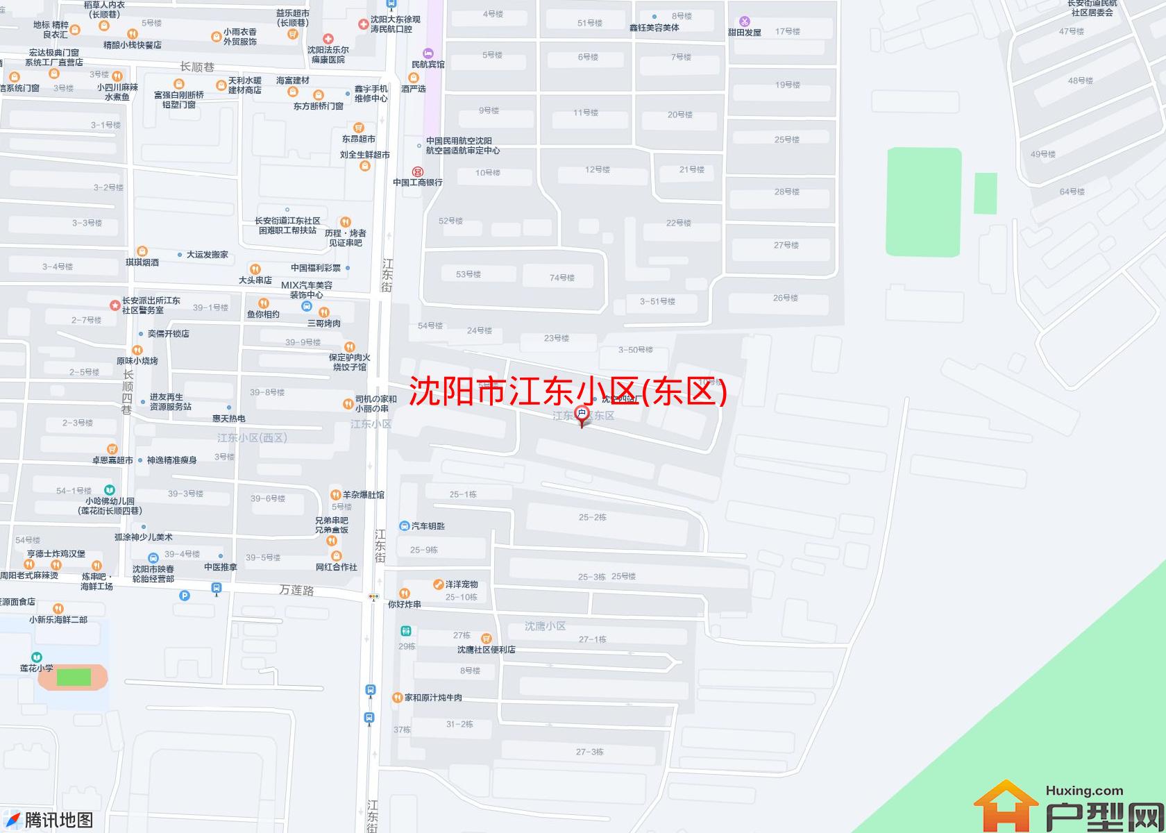 江东小区(东区)小区 - 户型网