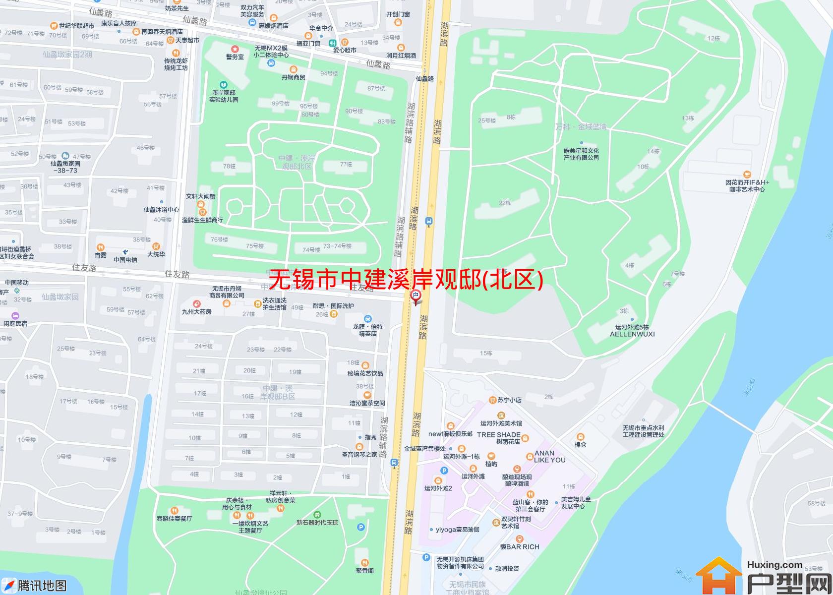 中建溪岸观邸(北区)小区 - 户型网