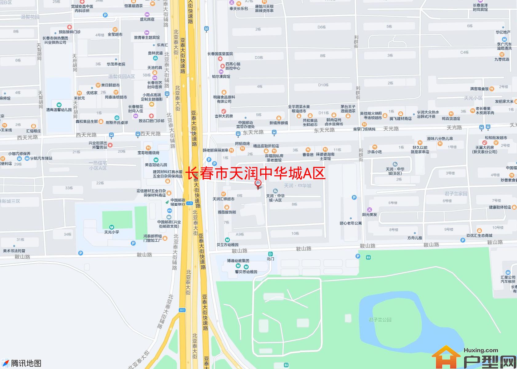 天润中华城A区小区 - 户型网