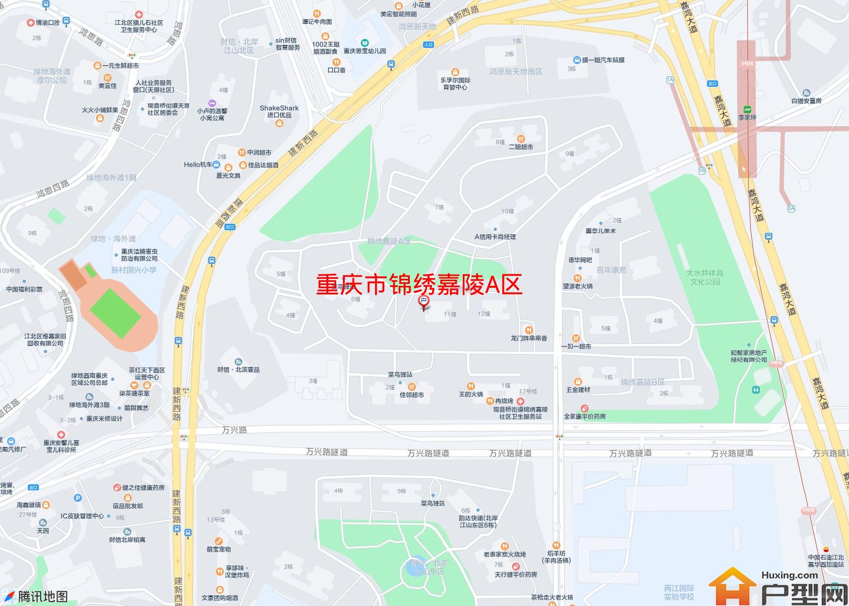 锦绣嘉陵A区小区 - 户型网