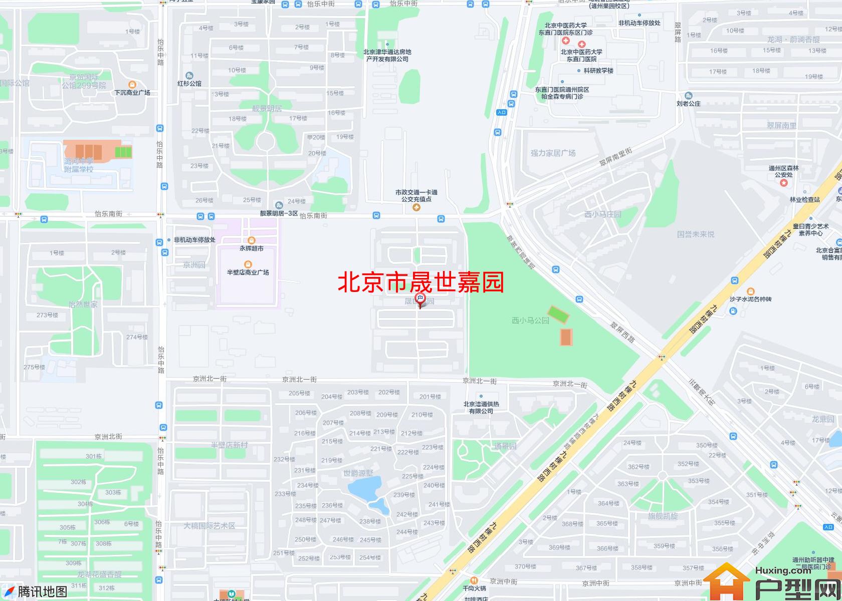 晟世嘉园小区 - 户型网