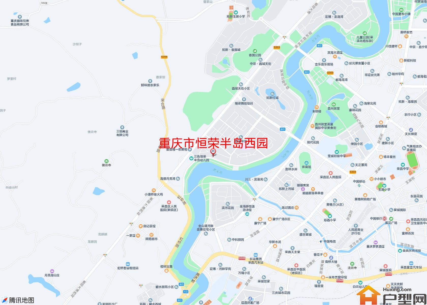 恒荣半岛西园小区 - 户型网