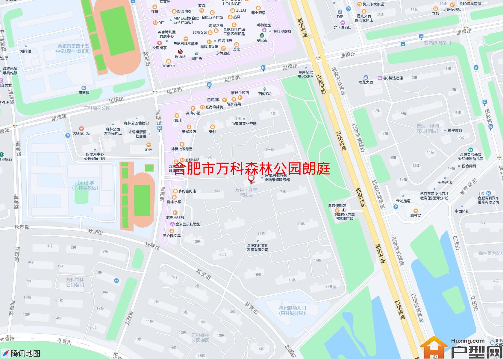 万科森林公园朗庭小区 - 户型网 万科森林公园朗庭小区 - 户型网